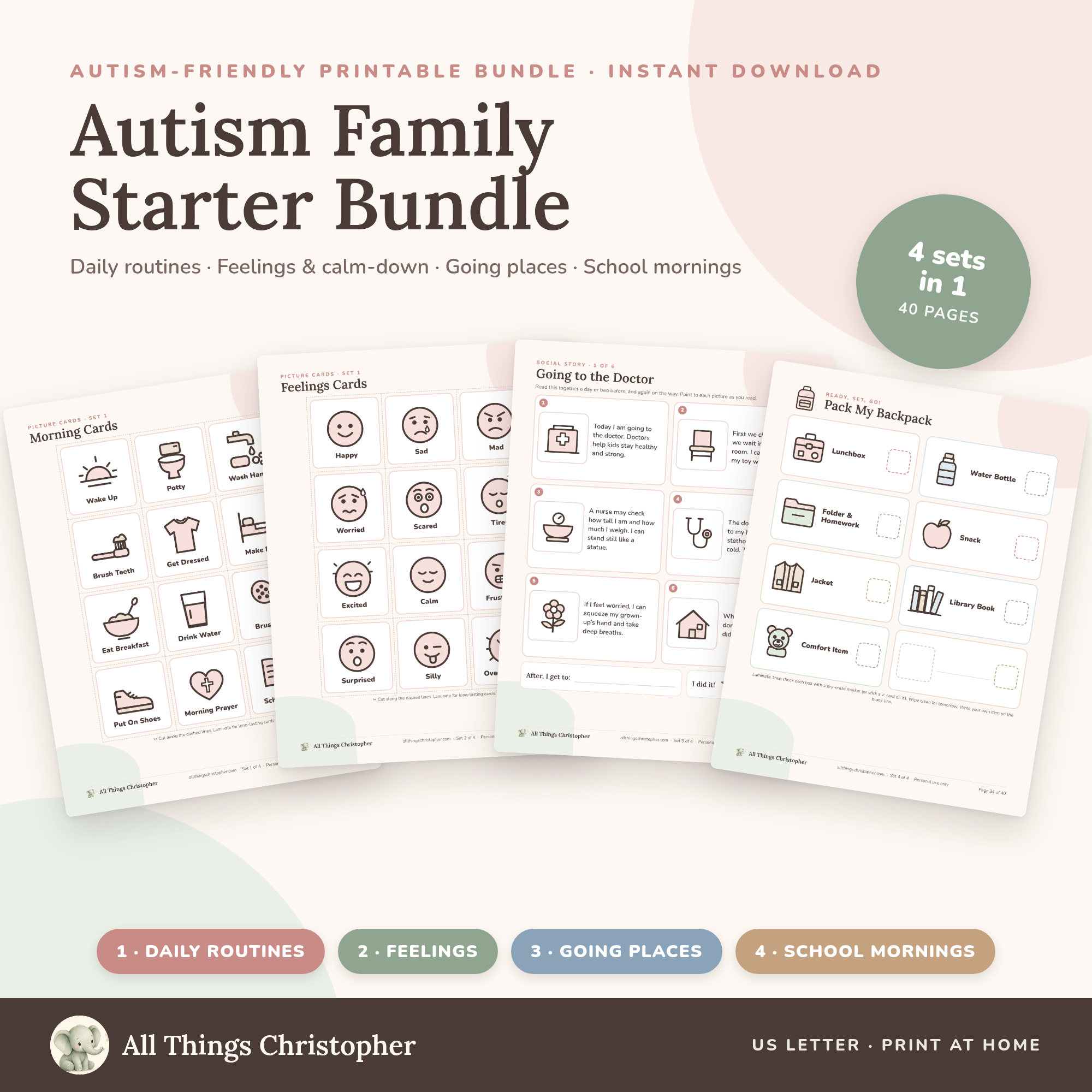 Autism Family Starter Bundle